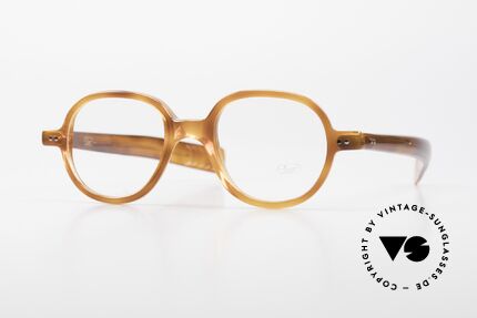 Lunor A50 Round Panto Acetate Glasses Details