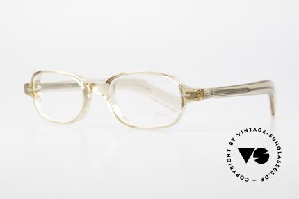 Lunor A56 Classic Lunor Acetate Glasses, timeless "crystal" frame (UNISEX: for ladies and gents), Made for Men and Women
