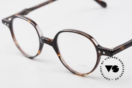 Lunor A43 Panto Acetate Eyeglass-Frame, 100% made in Germany, hand-polished, a true CLASSIC, Made for Men and Women