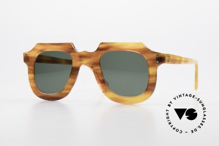 Lesca Classic 4mm 50 Years Old Sunglasses Details