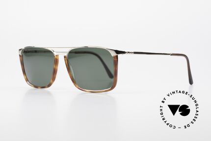 Gucci 1307 Rare 90's Designer Sunglasses, noble timeless design (gold-plated / tortoise), Made for Men and Women
