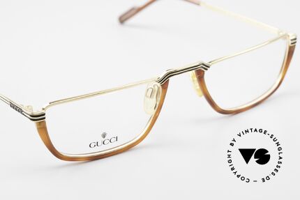 Gucci 1306 Designer Reading Eyeglasses, NO RETRO eyeglasses, but a 30 years old original, Made for Men