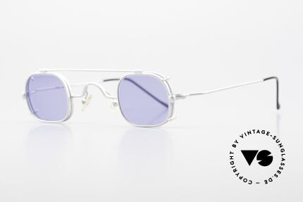 Morel 6090 Square Glasses with Clip-On, great combination of 'cheerful lifestyle' & functionality, Made for Men and Women
