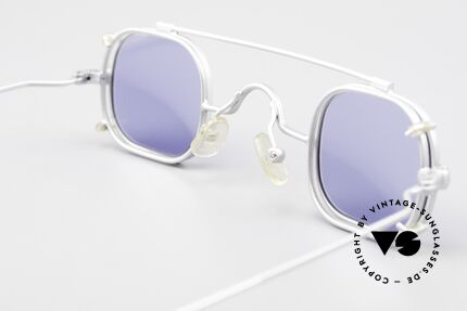 Morel 6090 Square Glasses with Clip-On, NO RETRO fashion, but a 25 years old vintage Original, Made for Men and Women