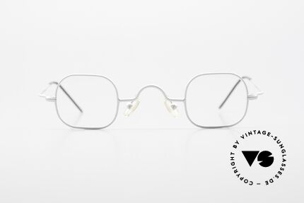 Morel 6090 Square Glasses with Clip-On, Size: small, Made for Men and Women