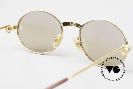 Cartier Saint Honore - M Oval Luxury Sunglasses 90's, NO RETRO SUNGLASSES; but a 20 years old ORIGINAL, Made for Men and Women