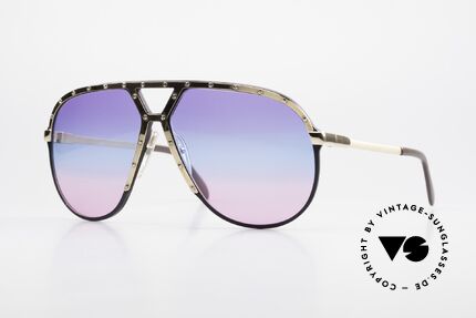 Alpina M1 Tricolored 80's Sunglasses Details