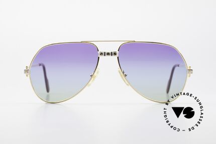Cartier Vendome Santos - M James Bond Sunglasses 1980's, mod. "Vendome" was launched in 1983 & made till 1997, Made for Men and Women