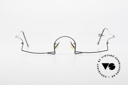 Z Mark 7 Artful Rimless Eyeglasses 90's, mod. 7 in size 52/19, something really different, Made for Men and Women