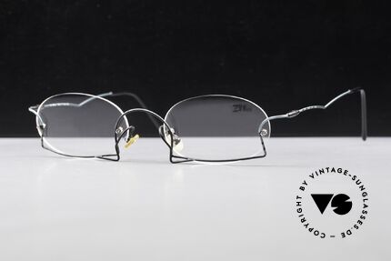 Z Mark 7 Artful Rimless Eyeglasses 90's, filigree & cleverly devised design; simply chichi, Made for Men and Women