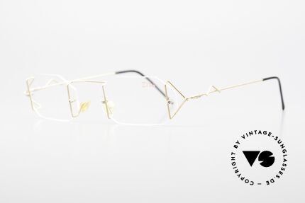 Z Mark 9 Artful 90's Rimless Eyeglasses, an unworn masterpiece with orig. DEMO lenses, Made for Men and Women