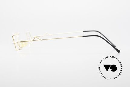 Z Mark 9 Artful 90's Rimless Eyeglasses, NO RETRO eyewear, but a rare old 90's Original!, Made for Men and Women
