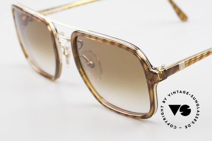 Dunhill 6059 80's Vintage Men's Sunglasses, typically 80's .. with double bridge and elegant pattern, Made for Men
