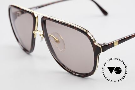 Dunhill 6058 True Vintage Men's Sunglasses, typically 80's .. with double bridge and elegant pattern, Made for Men