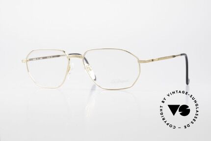 S.T. Dupont D059 Luxury Gold Plated Frame 90's Details