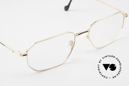 S.T. Dupont D050 90's Luxury Eyeglasses 23KT, NO RETRO eyeglasses, but a precious 1990's ORIGINAL, Made for Men