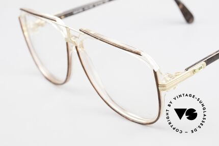 Cazal 636 Old 80's West Germany Cazal, great coloring concept: root wood / crystal, Made for Men