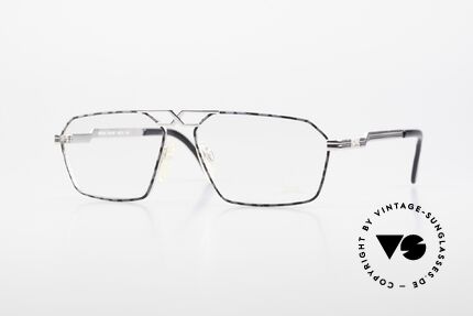 Cazal 744 90's Vintage Glasses For Men Details