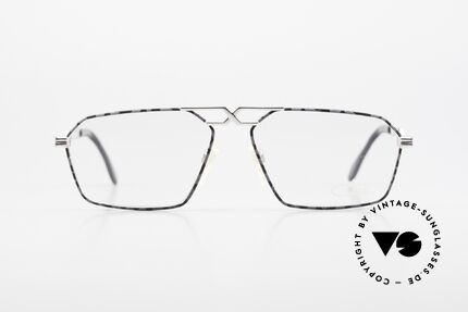 Cazal 744 90's Vintage Glasses For Men, distinctive design by grandmaster CAri ZALloni, Made for Men