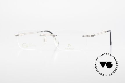 Aigner EA496 Rimless 90's Vintage Glasses, rimless AIGNER vintage glasses, EA496, size 54/18, 140, Made for Men