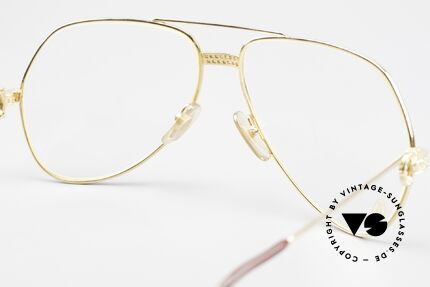 Cartier Grand Pavage Diamond Glasses Solid Gold, a precious, unworn ORIGINAL in LARGE size 62-14, 140, Made for Men