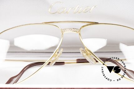 Cartier sunglasses 18k gold sales