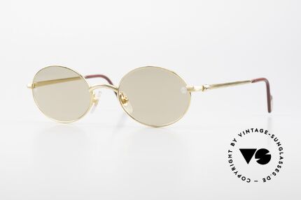 Cartier Sorbonne Oval Luxury Frame 90's Details