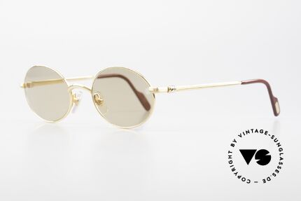 Cartier Sorbonne Oval Luxury Frame 90's, Sorbonne: historical house of the University of Paris, Made for Men and Women