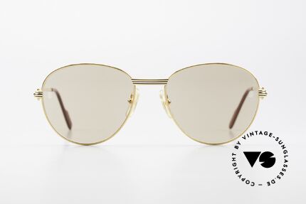 Cartier S Brillants 0,20 ct 1980's Diamond Sunglasses, model from the "S"-Series (market launch in 1988), Made for Women
