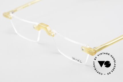 Design Maske Berlin Alpha 8 Artful 90s Reading Eyeglasses, limited-lot production from Berlin, collector's item!, Made for Men and Women