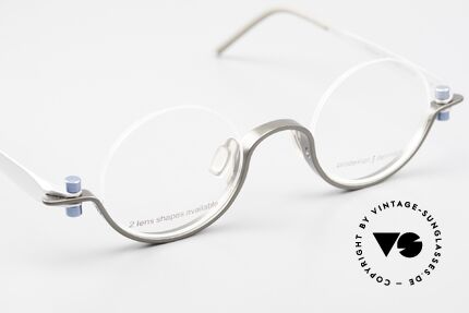 ProDesign 9902 Gail Spence Design Glasses, with original clear DEMO lenses and Pro Design case, Made for Men and Women