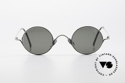 Carrera 5790 Small Round Vintage Glasses, solid frame in top-quality and 'antique metal' finish, Made for Men and Women