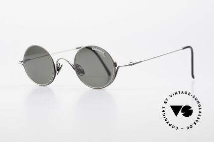Carrera 5790 Small Round Vintage Glasses, Carrera ULTRASIGHT sun lenses: 100% UV protection, Made for Men and Women
