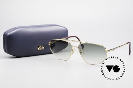 Roman Rothschild R1040 18kt Gold Palladium Finish, NO RETRO glasses; a precious 80's original; size 62/15, Made for Men