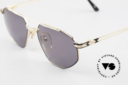Roman Rothschild R1061 Gold Plated Shades Luxury, unworn in size 55/17 (incl. orig. case by R. Rothschild), Made for Men and Women