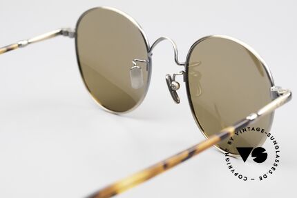 Lunor VA 111 Polarized Panto Sunglasses, unworn NOS (like all our old Lunor vintage ORIGINALS), Made for Men