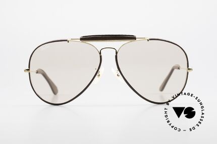 Ray Ban Outdoorsman II Changeable Leathers Shades, Special Leather Edition (very hard to find); made in USA, Made for Men