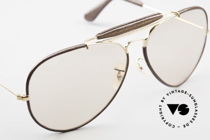 Ray Ban Outdoorsman II Changeable Leathers Shades, unworn vintage shades (true collector's item, worldwide), Made for Men
