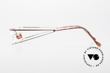 Locco Stars A Extraordinary 90's Eyeglasses, demo lenses should be replaced with prescriptions, Made for Men and Women