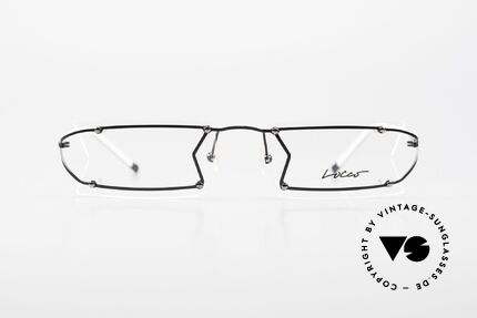 Locco Pinot Crazy 90's Rimless Eyeglasses, the slogan:"Funtastic Eyewear for Funtastic People", Made for Men and Women