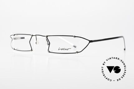 Locco Pinot Crazy 90's Rimless Eyeglasses, made for individualists and all "character heads" ;), Made for Men and Women