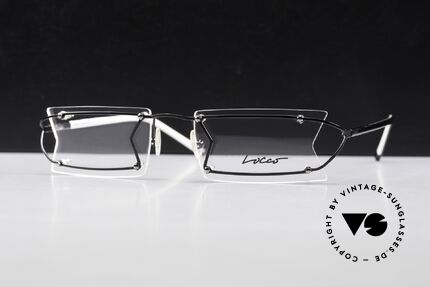 Locco Pinot Crazy 90's Rimless Eyeglasses, never worn vintage rarity for cheerfulness & mirth, Made for Men and Women