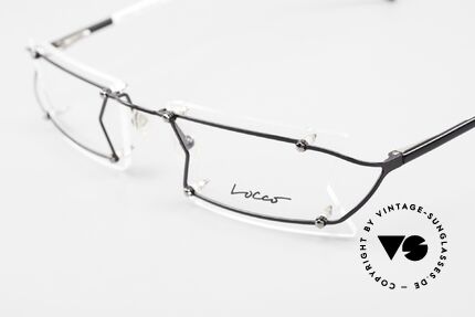 Locco Pinot Crazy 90's Rimless Eyeglasses, NO RETRO eyeglasses, but an old 1990's ORIGINAL, Made for Men and Women