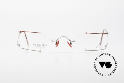 Locco Stars C Extraordinary Rimless Frame, the slogan:"Funtastic Eyewear for Funtastic People", Made for Men and Women