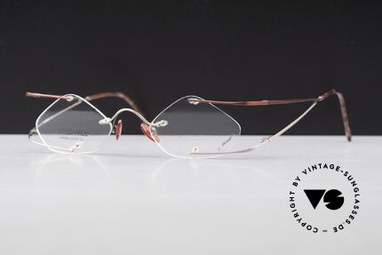 Locco Stars C Extraordinary Rimless Frame, never worn vintage rarity for cheerfulness & mirth, Made for Men and Women