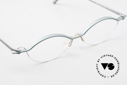 ProDesign No25 Gail Spence Aluminium Frame, unworn (like all our rare vintage ProDesign eyewear), Made for Men and Women