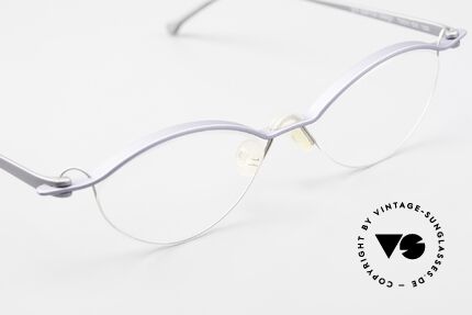 ProDesign No26 Aluminium Gail Spence Frame, unworn (like all our rare vintage ProDesign eyewear), Made for Men and Women