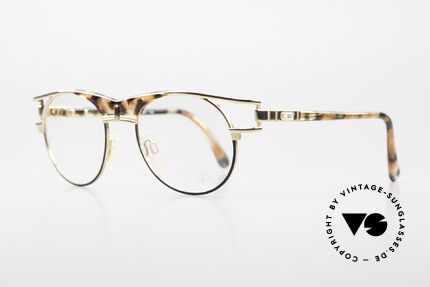 Cazal 244 Iconic 90's Vintage Eyeglasses, fantastic combination of colours and materials, Made for Men and Women