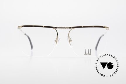 Glasses Dunhill 6056 80's Genuine Horn Trims Glasses Dunhill 6056 80's Genuine Horn Trims