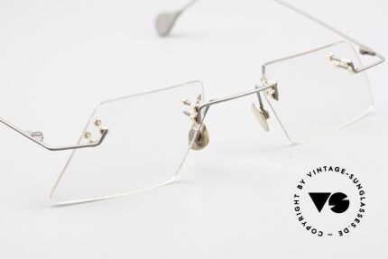 Paul Chiol 2001 Unique Rimless Eyeglass-Frame, your optician can demonstrate his skills, here! ;), Made for Men and Women